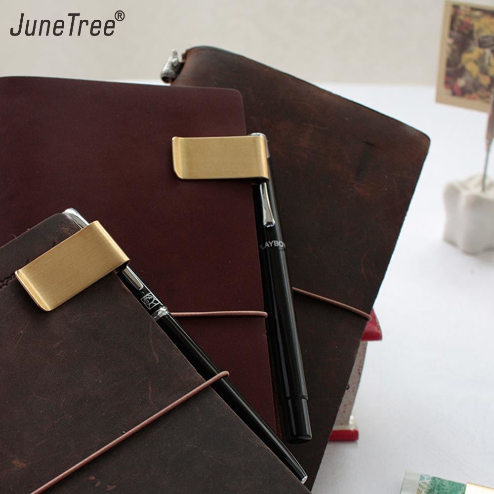 Travel Journal Accessories - Portcrayon Vintage Kupfer-Stahl Reise-Notizbuch-Stifthalter, Porta Caneta