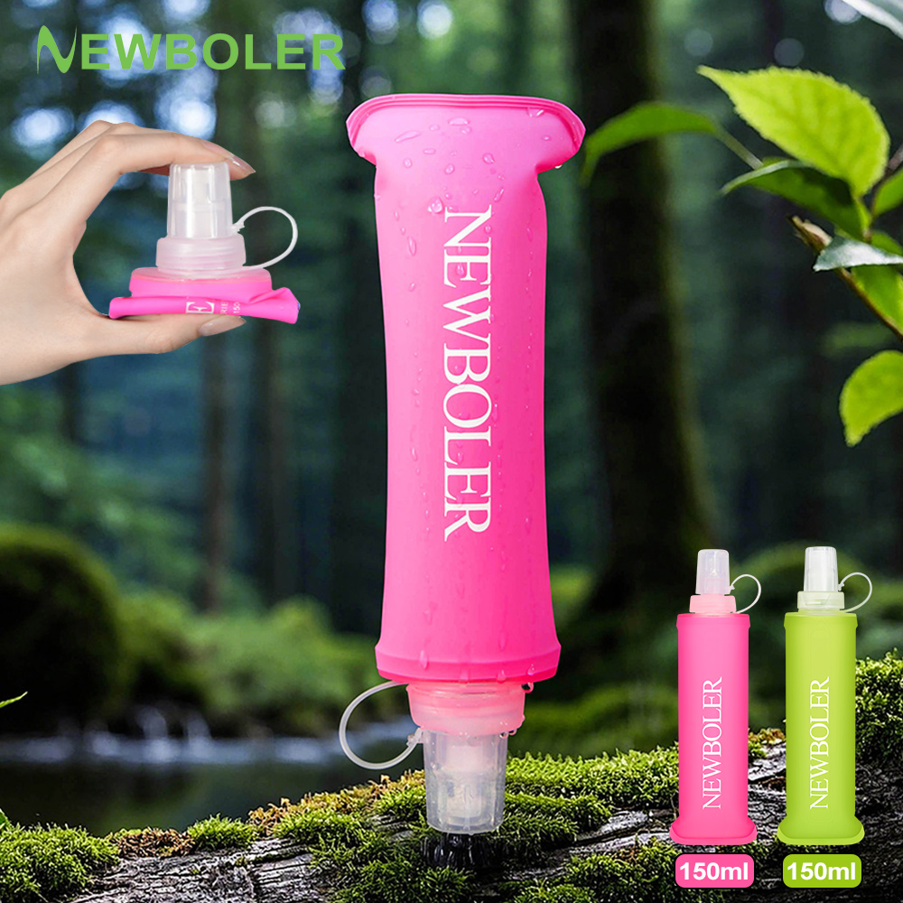 Water Bottle Collapsible - Zusammenklappbare Wasserflasche, TPU, BPA-frei, zusammenklappbar, weiche