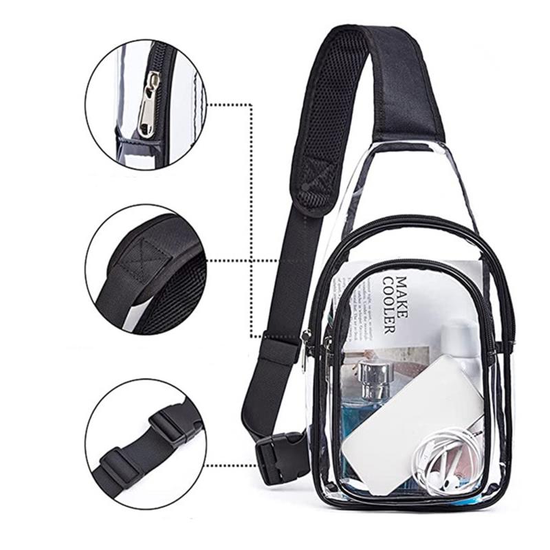 Travel Accessories Bike - Klare Umhängetasche große Kapazität Mini Mehrzweck