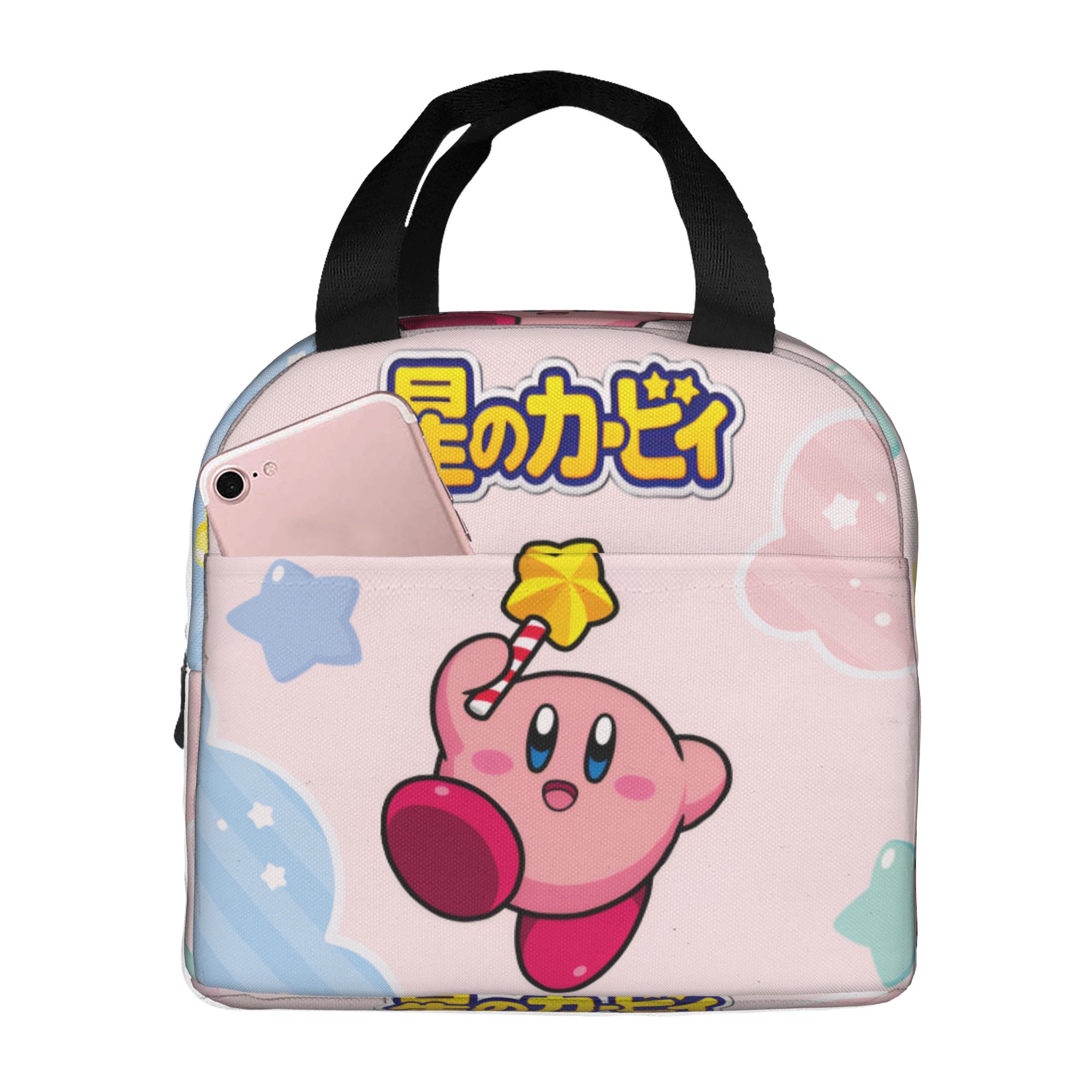 Travel Accessories 2022 - Benutzerdefinierte K-Kirbys isolierte Lunch-Tragetasche für Damen,