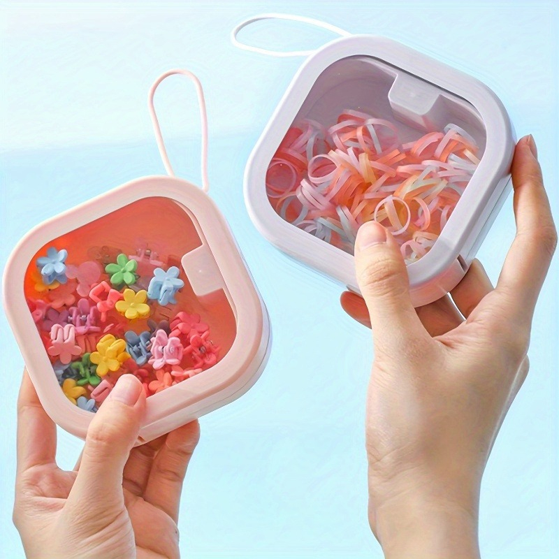 Accessories Travel Jewelry Box - 1 Stück Rosa Schmuckbox Tragbare Reisebox