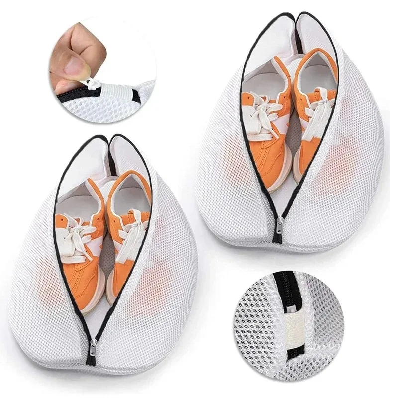 Reusable Zip Bag - Wäschenetzbeutel für die Waschmaschine, Schuhbeutel mit