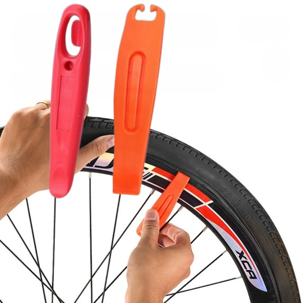 Travel Accessories Bike - 3-teiliges tragbares Fahrradreifen-Montagewerkzeug aus Kunststoff, ultraleichtes