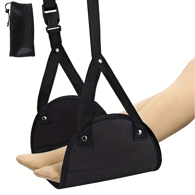 Travel Accessories Plane - Komfortable Flugzeug-Fußhängematte aus Hochwertigem Oxford-Stoff Tragbare