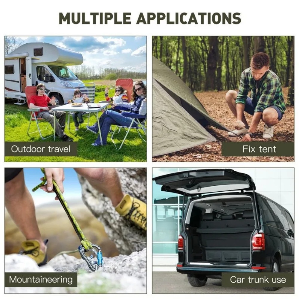 Travel Accessories Bike - 60-90cm 8mm Packseile Outdoor Elastische Spanngurte