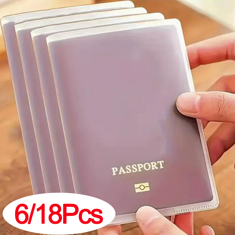 Travel Accessories Plane - 6/18 Stück Reisepasshülle Tasche Reisepass Schutzhülle