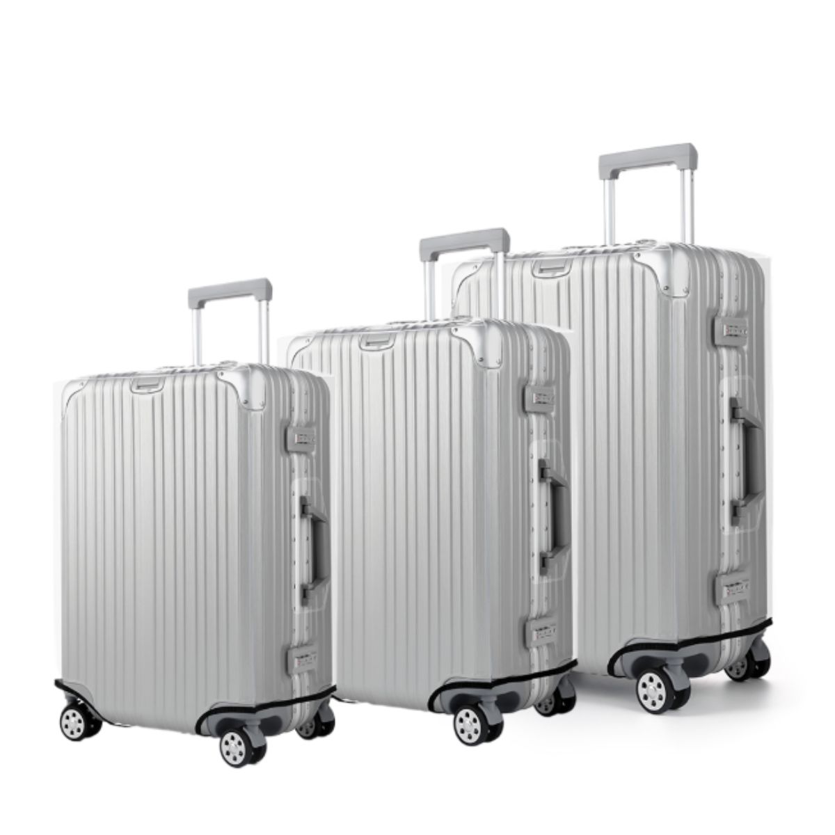 Travel Accessories 2022 - Dicker, transparenter Gepäckabdeckungsschutz, 45,7 cm, 50,8