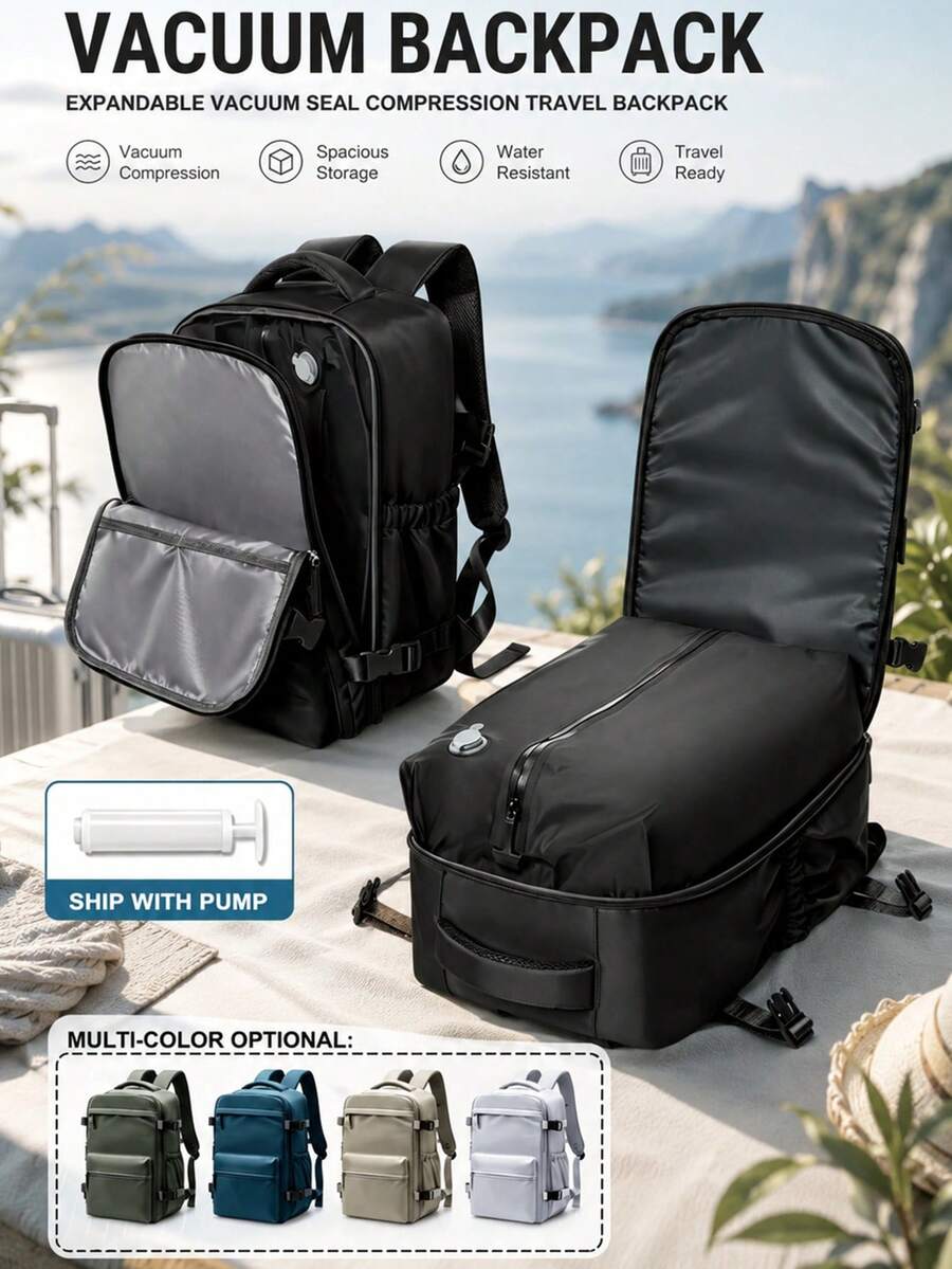 Compression Bag Vacuum - Vakuum-Reiserucksack mit großem Fassungsvermögen, Größe 42*29*15