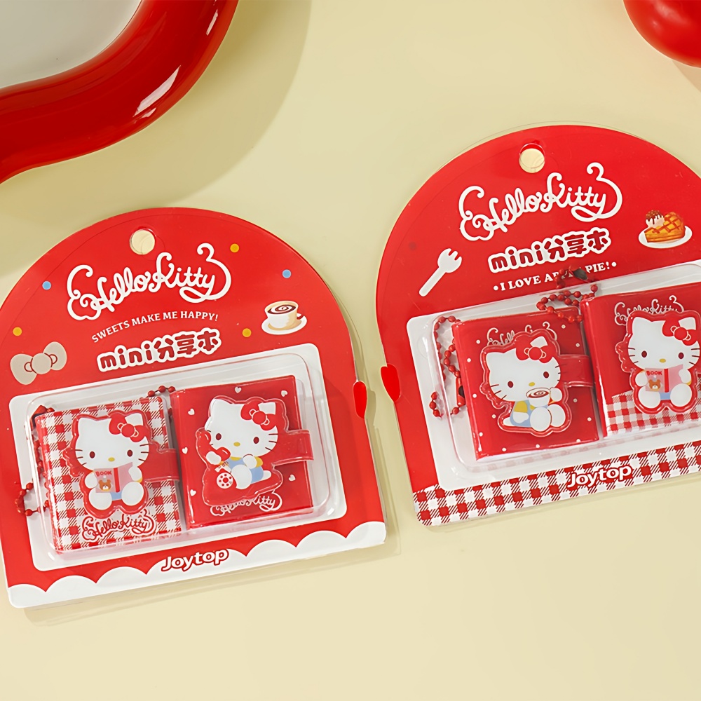 Travel Notebook Journal - Original Sanrio Notizbuch, Hello Kitty Taschennotizblock,