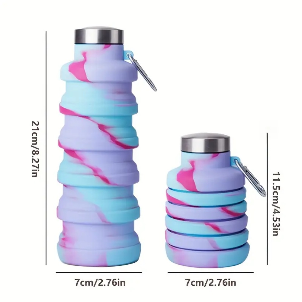 500ml Faltbare Silikon-Wasserf – Water Bottle Collapsible Bewertung und Preis