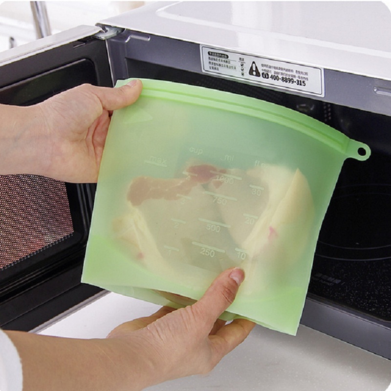 5 Stück Silikon-Aufbewahrungsb – Reusable Zip Bag Bewertung und Preis