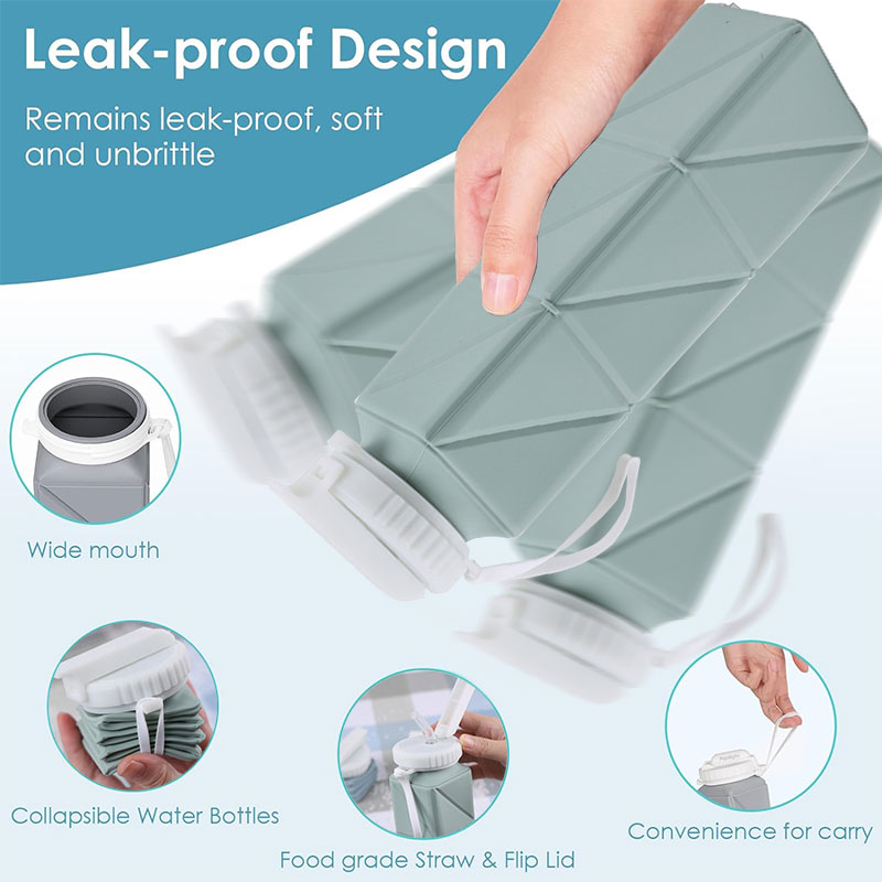 620 ml zusammenklappbarer Wass – Water Bottle Collapsible Bewertung und Preis