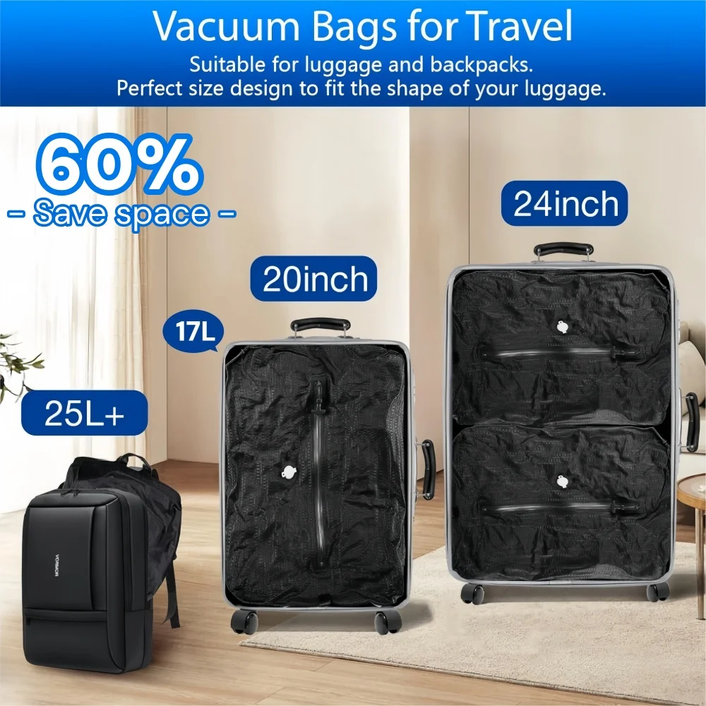 Reise-Essentials Vakuum-Aufbew – Compression Bag Vacuum Bewertung und Preis