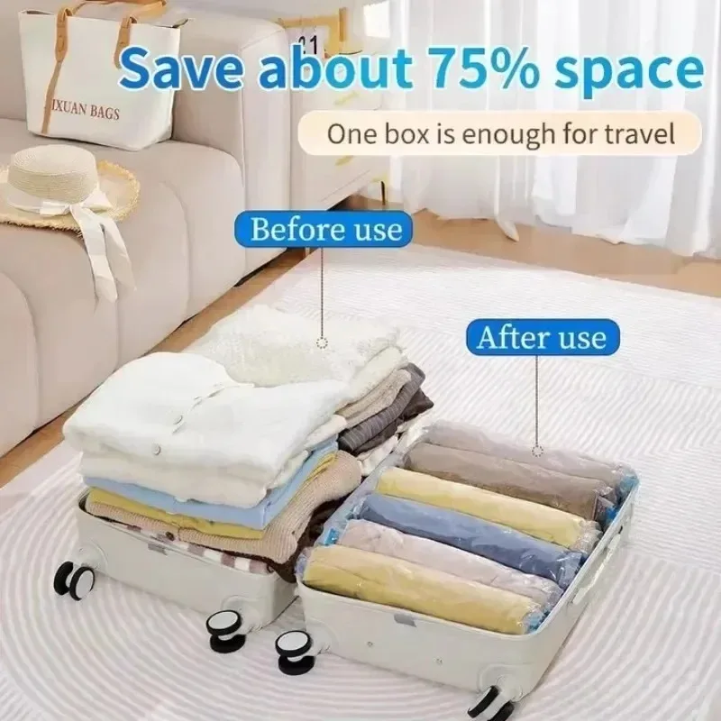 Rollbare Platzsparende Reise-A – Compression Bag Vacuum Bewertung und Preis