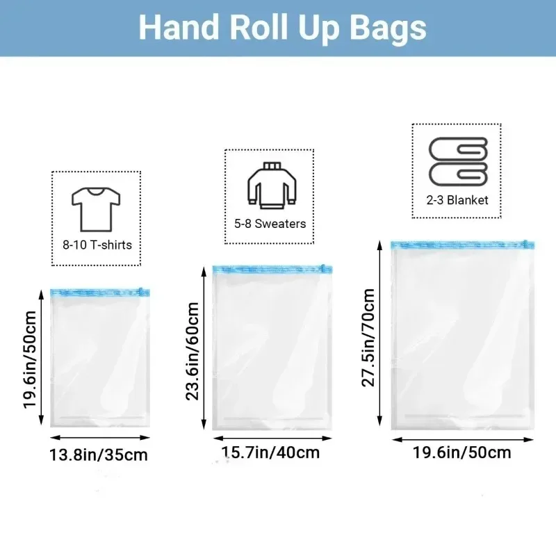 Rollbare Platzsparende Reise-A – Compression Bag Vacuum Bewertung und Preis