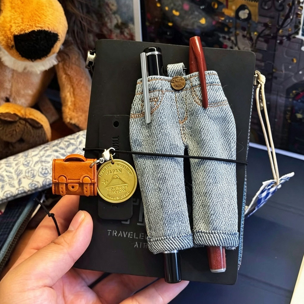 Mini-Jeans-Denim-Stifthalter f – Travel Journal Accessories Bewertung und Preis