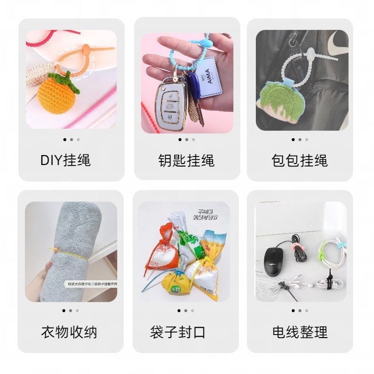 20 Stück/Set Neue Farbige Wied – Reusable Zip Bag Bewertung und Preis