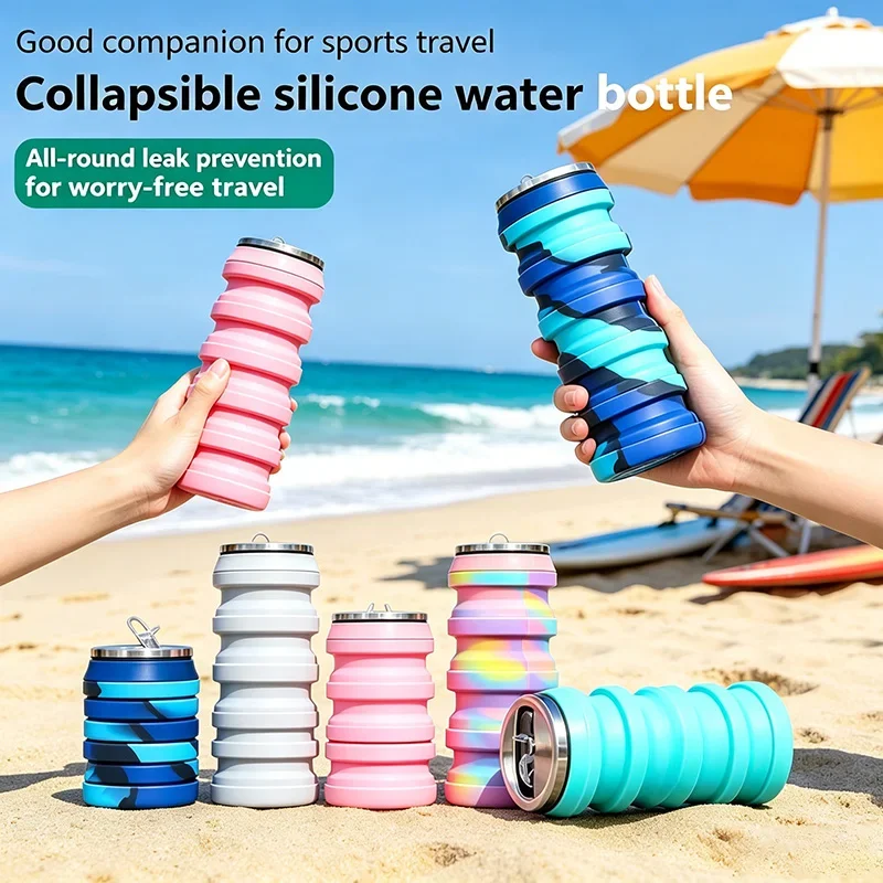 480ML Einziehbare Silikon-Wass – Water Bottle Collapsible Bewertung und Preis
