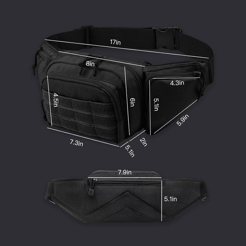 600D Oxford Multi-Pocket Hüftt – Travel Accessories Bike Bewertung und Preis