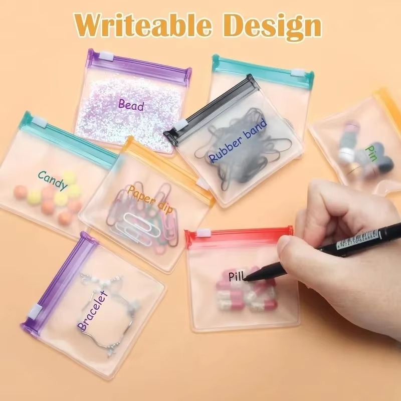 Mini Bunte Pillen-Dispenser-Be – Reusable Zip Bag Bewertung und Preis