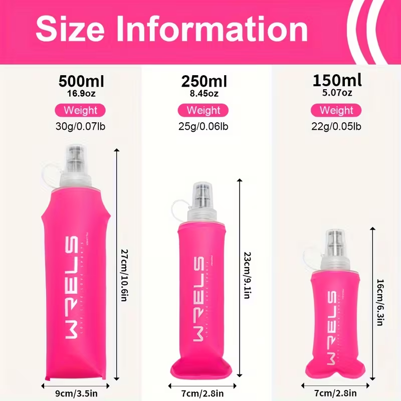 WRELS Zusammenklappbare Faltba – Water Bottle Collapsible Bewertung und Preis