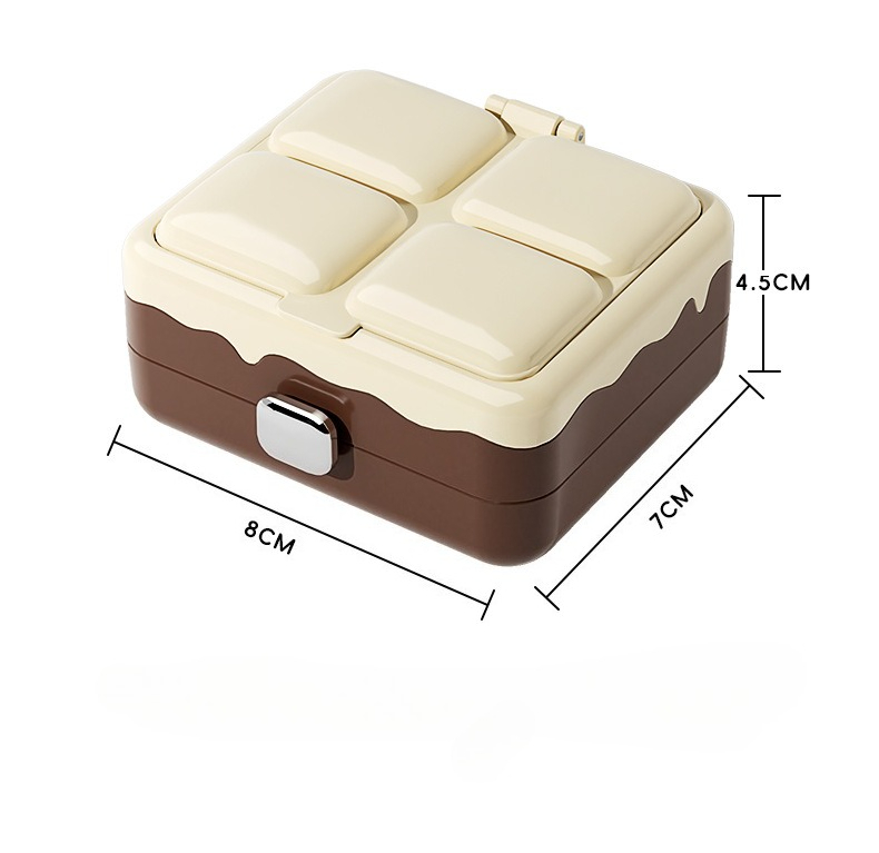 Tragbarer Schmuck-Organizer, M – Accessories Travel Jewelry Box Bewertung und Preis