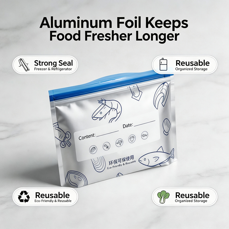 ​ Wiederverwendbare Aluminiumf – Reusable Zip Bag Bewertung und Preis