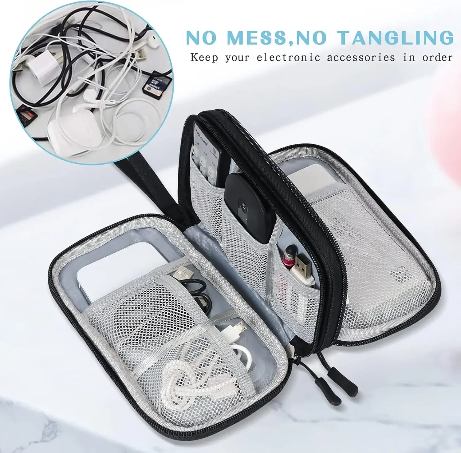 Reise-Kabeltasche Tragbare Dig – Travel Accessories Store Bewertung und Preis