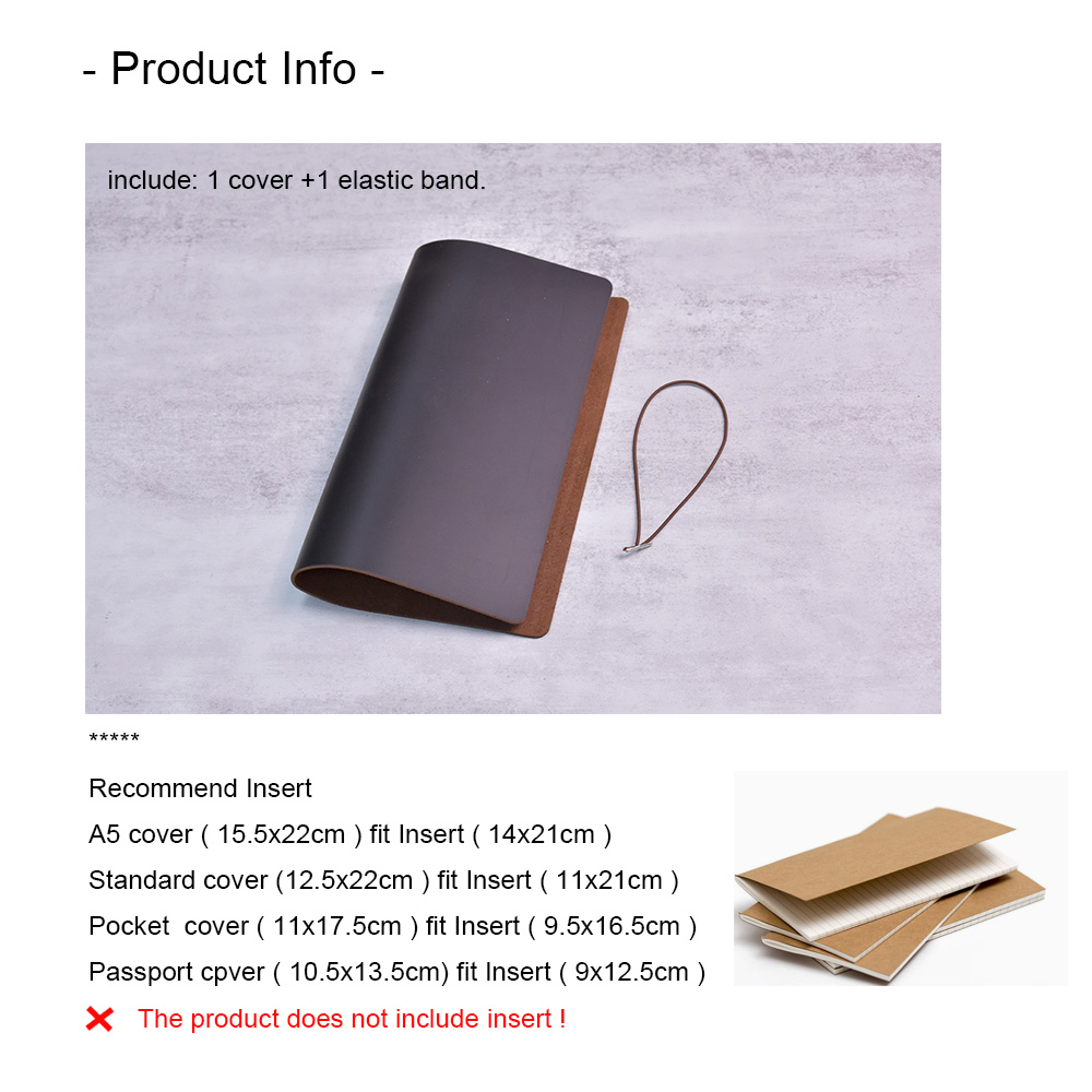 DIY Notizbuchhülle Crazy Horse – Travel Journal Accessories Bewertung und Preis