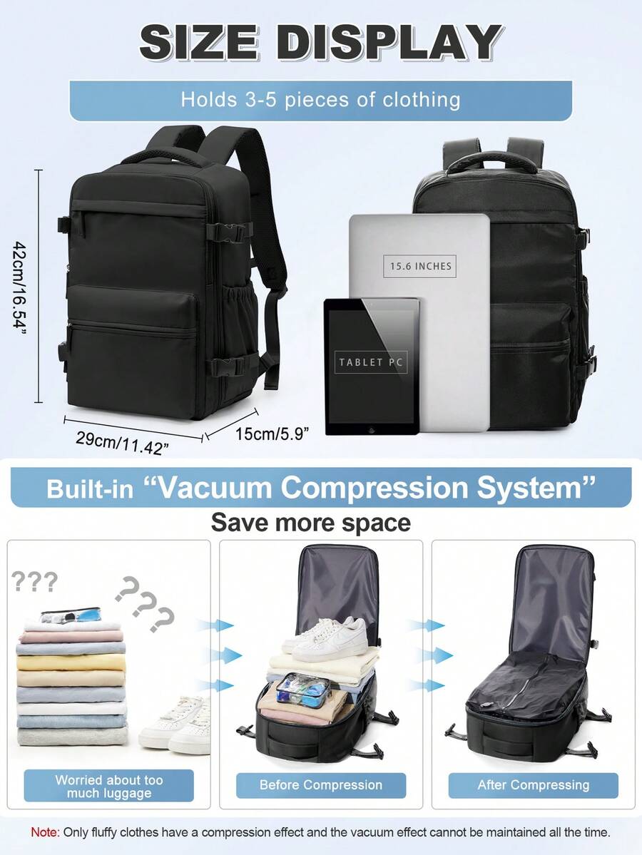 Vakuum-Reiserucksack mit große – Compression Bag Vacuum Bewertung und Preis