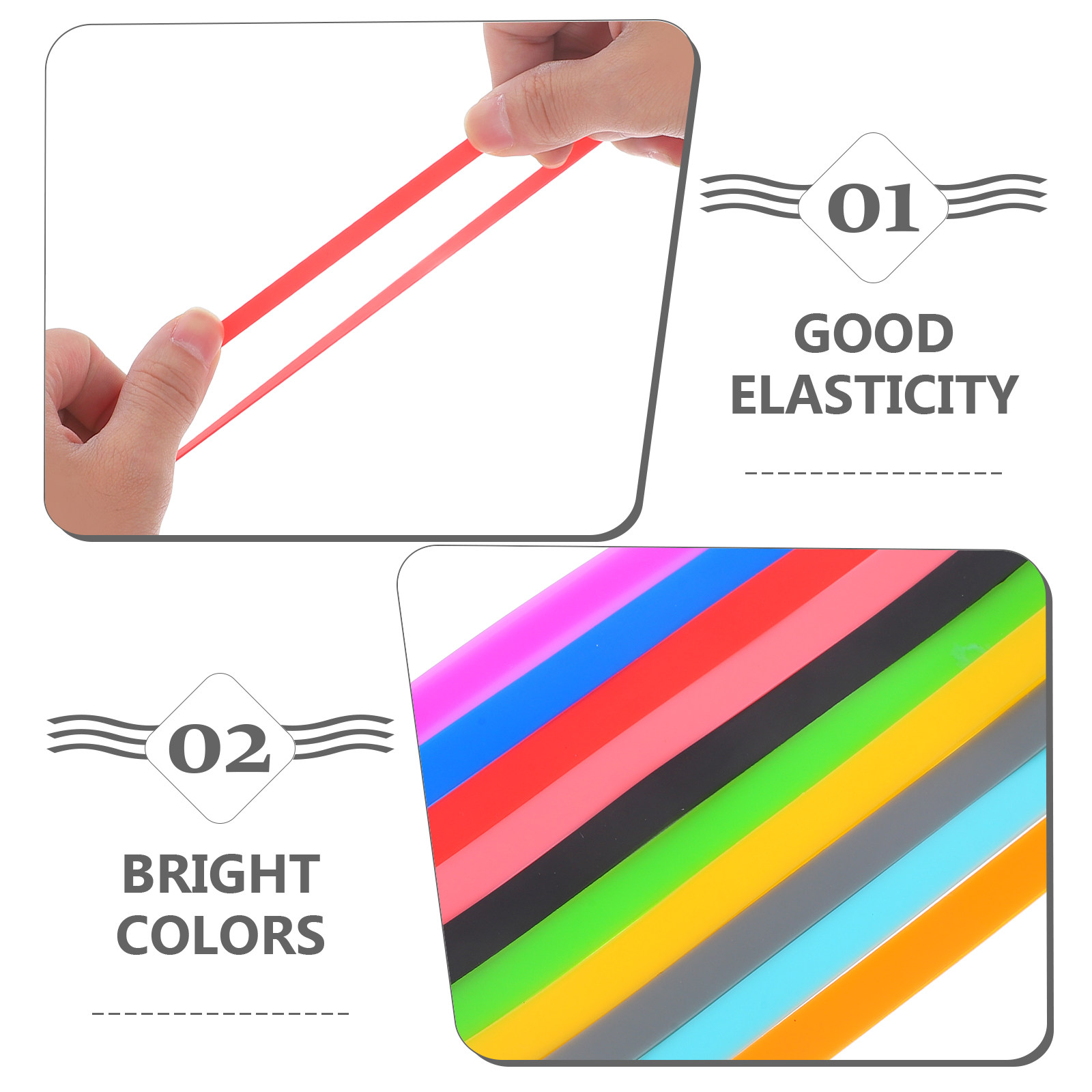 20 Stück elastische Bänder in  – Travel Journal Accessories Bewertung und Preis