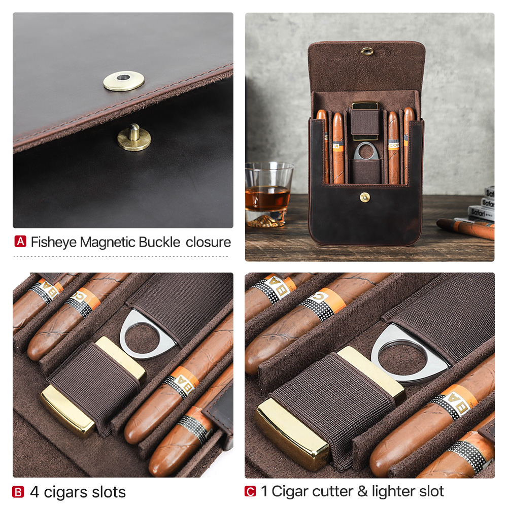 CONTACT'S FAMILY Echtleder-Zig – Travel Accessories Store Bewertung und Preis