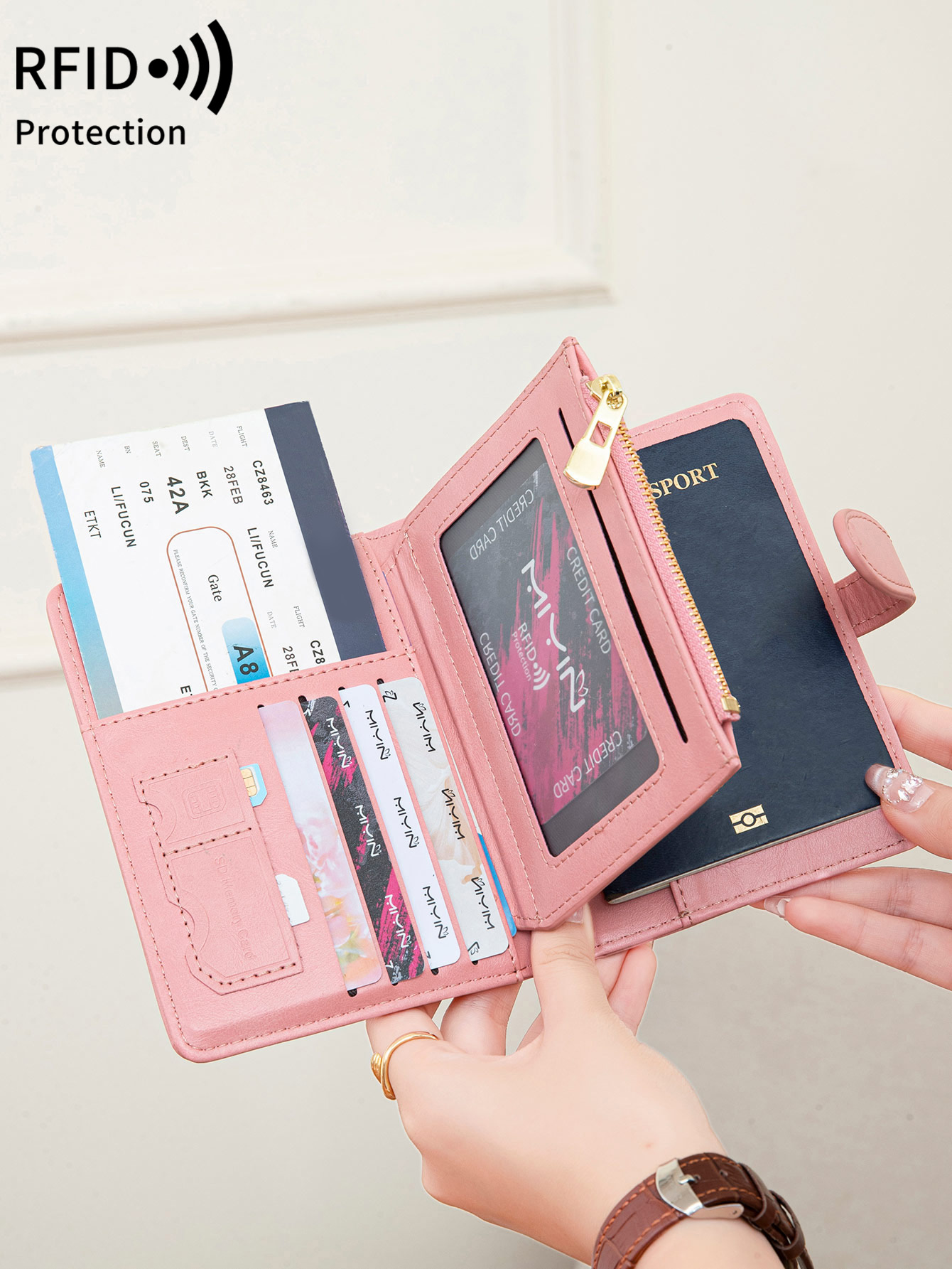 Multifunktionale RFID-Schutz-R – Travel Accessories Plane Bewertung und Preis