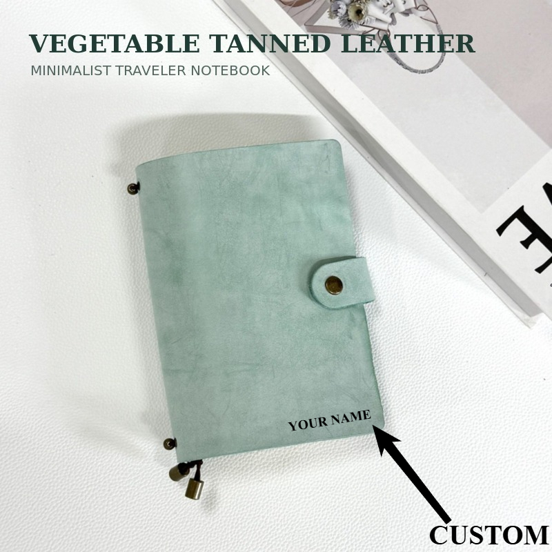 Pflanzlich gegerbtes Leder Dam – Travel Notebook Journal Bewertung und Preis