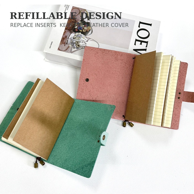 Pflanzlich gegerbtes Leder Dam – Travel Notebook Journal Bewertung und Preis